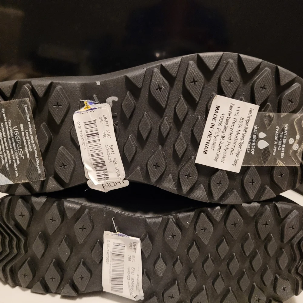 UGG Black Winter Boots - Picture 6 of 11